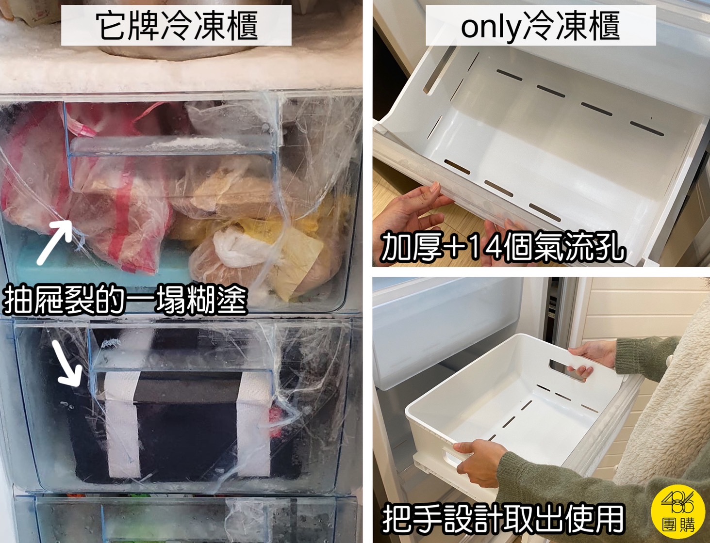用了才知道差這麼多!網友零負評激推的冷凍櫃|三大痛點全進化×電費不到1元 富及第 only 280L 節能進化立式無霜冷凍櫃