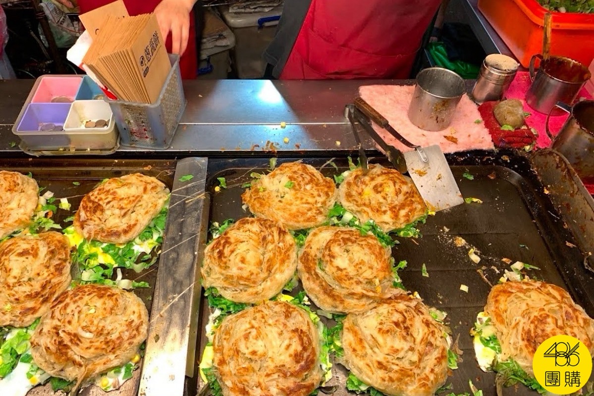 一咬下去直接被電到!這間蔥抓餅根本千層酥界LV 忠將蔥抓餅